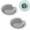 FR-LIFE BR-Vie Crépine D'évier Tamis D'évier Tamis D´évier INOX Attrape Cheveux Douche Baignoire Grille Evier Cuisine Filtre Anti-colmatage Pour Evier De Cuisine Salle De Bain Lavabo Baignoires, 2 Pcs (10.2cm)