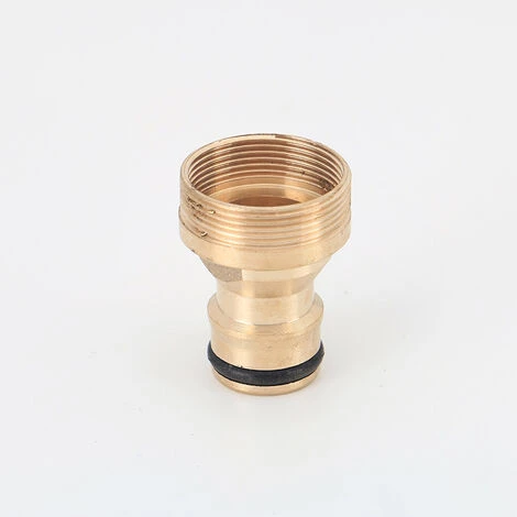 FOZIY Adaptateur Universel Pour Robinet De Cuisine,Raccord De Tuyau D'eau En Laiton Massif Fileté Pour Tuyau De Cuisine - Adaptateur,une Pièce,Fonepro 6 FOZIY Adaptateur Universel Pour Robinet De Cuisine,Raccord De Tuyau D'eau En Laiton Massif Fileté Pour Tuyau De Cuisine - Adaptateur,une Pièce,Fonepro – Image 4