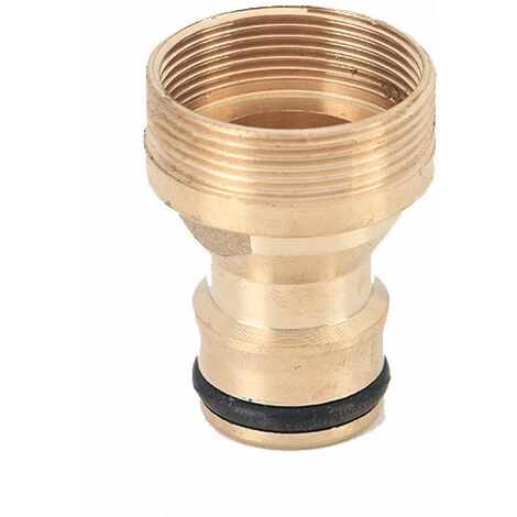 FOZIY Adaptateur Universel Pour Robinet De Cuisine,Raccord De Tuyau D'eau En Laiton Massif Fileté Pour Tuyau De Cuisine - Adaptateur,une Pièce,Fonepro 7 FOZIY Adaptateur Universel Pour Robinet De Cuisine,Raccord De Tuyau D'eau En Laiton Massif Fileté Pour Tuyau De Cuisine - Adaptateur,une Pièce,Fonepro – Image 5