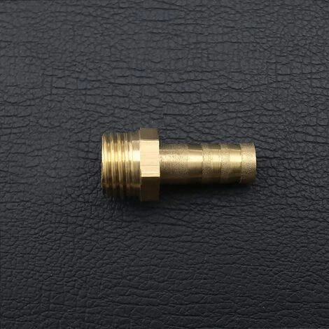 CATHERINE 4X Connecteur De Coupleur Raccord Tuyau Barbelé En Laiton Avec Raccord De Mamelon Mâle PC 3/8 Pouce Pour Air Eau Carburant Gazole,14mm 7 CATHERINE 4X Connecteur De Coupleur Raccord Tuyau Barbelé En Laiton Avec Raccord De Mamelon Mâle PC 3/8 Pouce Pour Air Eau Carburant Gazole,14mm – Image 5