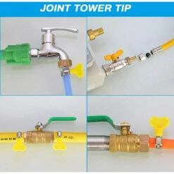 CATHERINE 4X Connecteur De Coupleur Raccord Tuyau Barbelé En Laiton Avec Raccord De Mamelon Mâle PC 3/8 Pouce Pour Air Eau Carburant Gazole,10mm 10 CATHERINE 4X Connecteur De Coupleur Raccord Tuyau Barbelé En Laiton Avec Raccord De Mamelon Mâle PC 3/8 Pouce Pour Air Eau Carburant Gazole,10mm -Promos Raccord d'arrosage Magasin 63740504 4