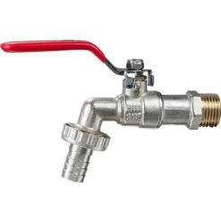 SINCèREETALI Robinet De Jardin Extérieur - Robinet De Jardin, Robinet Antigel -10°C, Haute Température 120°C, Résistant à La Rouille, Robinet D'arrosage à Bille, Laiton