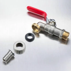 SINCèREETALI Robinet De Jardin Extérieur - Robinet De Jardin, Robinet Antigel -10°C, Haute Température 120°C, Résistant à La Rouille, Robinet D'arrosage à Bille, Laiton -Promos Raccord d'arrosage Magasin 63816127 4