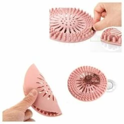 SINCèREETALI De Filtre à Cheveux En Silicone, Dispositif De Protection De Drainage Universel,pour Trous De Drainage, Utilisé Dans La Salle De Bain Et La Cuisine, La Salle De Bain, Facile à Nettoyer.(4 Pièces ) -Promos Raccord d'arrosage Magasin 63818020 5