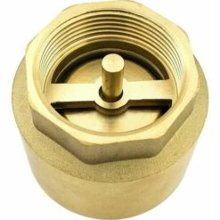 SINCèREETALI Clapet Anti-retour De 1 1/2 Pouce En Laiton De Haute Qualité, Résistant à La Rouille Et Aux Fuites Pour Une Pompe, Une Fontaine, Une Machine à Laver, Un Jardin, Des Mégots De Pluie, Un Baril -Promos Raccord d'arrosage Magasin 63820395 3