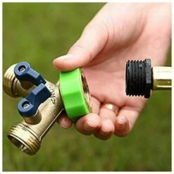 SINCèREETALI Raccord Y Forme Adaptateur De Robinet 2 Voies Laiton Tuyau D'arrosage Vanne Connecteur Pour L'irrigation De Jardin En Plein Air 5 * 5.5 * 7.5cm -Promos Raccord d'arrosage Magasin 63820918 5