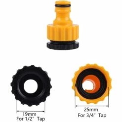 BENOBBY KIDS Kit De Coupleur Rapide De Tuyau De 4 Pièces, Coupleur De Tuyau Rapide En Plastique Coupleur De Tuyau D'arrosage Pour Tuyau D'arrosage 1/2", 3/4" Raccord Rapide De Tuyau -Promos Raccord d'arrosage Magasin 63938807 3