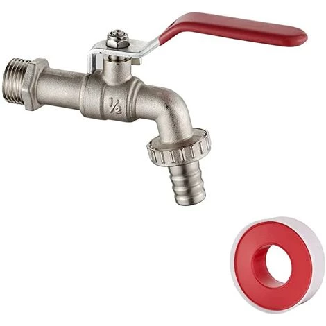 BENOBBY KIDS Robinet Exterieur Jardin 1/2 - Robinet Jardin Avec Adaptateur, Robinet Antigel -10 ℃, Résistance à Haute Température 120 ℃, Antirouille, Robinet D'arrosage à Sphère, Laiton 3 BENOBBY KIDS Robinet Exterieur Jardin 1/2 - Robinet Jardin Avec Adaptateur, Robinet Antigel -10 ℃, Résistance à Haute Température 120 ℃, Antirouille, Robinet D'arrosage à Sphère, Laiton