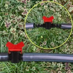 GRID COOL Lot De 10 Robinets De Jardin En Plastique, Connecteur De Valve De Tuyau Rapide PE 16 X 16 Mm -Promos Raccord d'arrosage Magasin 64083639 5