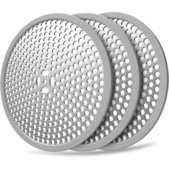 CARILLONSàVENT Drain De Douche Attrape-cheveux / Protecteur De Drain De Baignoire 3PCS Et Crépine , Acier Inoxydable 304 (Combo 3PCS Carivent