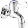 EAUDACè Mitigeur Mural Evier (1/2'', Eau Froide), Robinet De Extérieur/Jardin, Laiton/Chromé -Promos Raccord d'arrosage Magasin 64452009 1