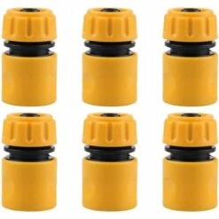6 Pièces Rapides Raccord De Raccord Rapide à Embout De 1/2" Tuyau Hose Quick Connector GrooFoo