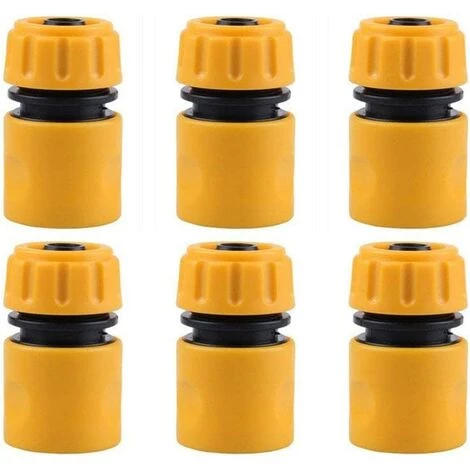 6 Pièces Rapides Raccord De Raccord Rapide à Embout De 1/2" Tuyau Hose Quick Connector GrooFoo 3 6 Pièces Rapides Raccord De Raccord Rapide à Embout De 1/2" Tuyau Hose Quick Connector GrooFoo
