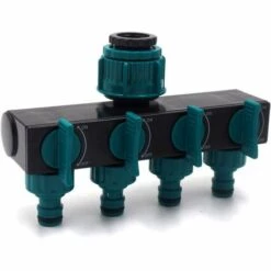 MERéTéET Répartiteur De Tuyau D'arrosage à 4 Voies Avec Vannes Individuelles Marche/Arrêt, Déviateur D'irrigation De Jardin, Raccords De Tuyau Pour Arrosage De Jardinage Arrosage De Floraison 10.2*18*8cm Verte,KoleZy 10 MERéTéET Répartiteur De Tuyau D'arrosage à 4 Voies Avec Vannes Individuelles Marche/Arrêt, Déviateur D'irrigation De Jardin, Raccords De Tuyau Pour Arrosage De Jardinage Arrosage De Floraison 10.2*18*8cm Verte,KoleZy -Promos Raccord d'arrosage Magasin 64566102 4