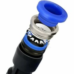 BAICCCF Robinet De Cuve De Récupération D'eau 12 Pièces Plastique Et Cuivre Pneumatique Connecteur Droit Air Push Connecteur Rapide Droit Push Connecteur Tuyau Raccords Rapides Pour 8 -Promos Raccord d'arrosage Magasin 64771347 3