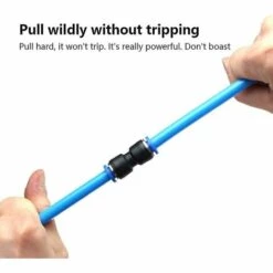 BAICCCF Robinet De Cuve De Récupération D'eau 12 Pièces Plastique Et Cuivre Pneumatique Connecteur Droit Air Push Connecteur Rapide Droit Push Connecteur Tuyau Raccords Rapides Pour 8 -Promos Raccord d'arrosage Magasin 64771347 4