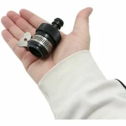 BAICCCF Robinet De Cuve De Récupération D'eau Adaptateurs Rapides De Raccords De Robinet De Tuyau - 4 Connecteurs De Tuyau En Polypropylène Et En Caoutchouc, Sans Filetage, Adaptés Aux Robinets Ronds De 14 à 24 Mm De Diamètre Extérieur, Noir -Promos Raccord d'arrosage Magasin 64771455 5