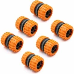 QERSTA Kit De Réparation De Tuyau D'arrosage - 6 Pièces Pour Raccorder 19 Mm (3/4"), Pour Un Raccordement Facile Et Rapide Ou Un Tuyau , Jaune -Promos Raccord d'arrosage Magasin 65039850 5