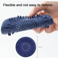 LITZEE 2 Pièces Protection De Drain De Silicone,Couvercles De Drain De Douche,Filtre à Cheveux Douche,Filtre Evier De Cuisine Avec Ventouse(Gris Et Bleu) 10 LITZEE 2 Pièces Protection De Drain De Silicone,Couvercles De Drain De Douche,Filtre à Cheveux Douche,Filtre Evier De Cuisine Avec Ventouse(Gris Et Bleu) -Promos Raccord d'arrosage Magasin 65109671 4