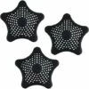 BF Lot De 3 Filtres De Vidange En Silicone étoile De Mer Pour évier De Cuisine De Salle De Bain Pour évier De Baignoire Et Cuisine - Noir -Promos Raccord d'arrosage Magasin 65270800 1