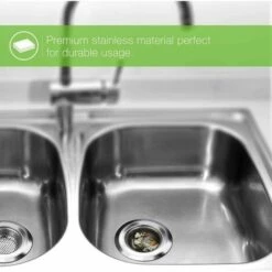 L'FLANEUR Crépine De Vidange, Crépine De Filtre D'évier De Baignoire De Douche D'évier De Cuisine En Acier Inoxydable De 7 CM, Crépine De Vidange 2 Pièces ANEUR 11 L'FLANEUR Crépine De Vidange, Crépine De Filtre D'évier De Baignoire De Douche D'évier De Cuisine En Acier Inoxydable De 7 CM, Crépine De Vidange 2 Pièces ANEUR -Promos Raccord d'arrosage Magasin 65353492 5