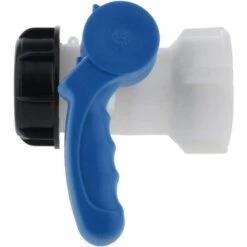 OSQI Vanne Papillon De Rechange Pour Cuve IBC Jusqu'à 1000 L Ou Citerne, Avec Adaptateur Pour Bride DN40 (62 Mm, Polypropylène) -Promos Raccord d'arrosage Magasin 65502231 2