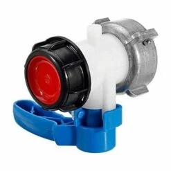 OSQI Vanne Papillon De Rechange Pour Cuve IBC Jusqu'à 1000 L Ou Citerne, Avec Adaptateur Pour Bride DN40 (62 Mm, Aluminium) -Promos Raccord d'arrosage Magasin 65502261 3