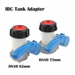 OSQI Vanne Papillon De Rechange Pour Cuve IBC Jusqu'à 1000 L Ou Citerne, Avec Adaptateur Pour Bride DN50 (75 Mm, Aluminium) -Promos Raccord d'arrosage Magasin 65502262 5