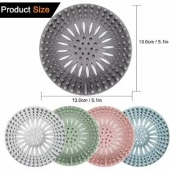 OSQI Lot De 5 Couvercles De Drain De Douche, Tube De Filtre En Silicone Pour Attrape-cheveux Avec Ventouse Pour Cuisine, Salle De Bain 10 OSQI Lot De 5 Couvercles De Drain De Douche, Tube De Filtre En Silicone Pour Attrape-cheveux Avec Ventouse Pour Cuisine, Salle De Bain -Promos Raccord d'arrosage Magasin 65502274 4