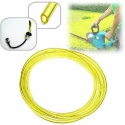 OSQI 4 Tuyaux De Carburant, Tuyau De Carburant De 1,5 M Pour Petit Moteur, 4 Tailles, Tuyau En PU, Moteur Général, Tondeuse à Gazon, Débroussailleuse -Promos Raccord d'arrosage Magasin 65502593 4
