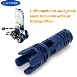 OSQI TSP10P Et 91003105 Robot Nettoyeur De Piscine Côté Pression Pour Polaris 180 280 360 380 3900 Sport Turbo Buse Anti-Splash + 8 Brosses Mousse Polaris 280 360 Pièce De Rechange -Promos Raccord d'arrosage Magasin 65504243 4