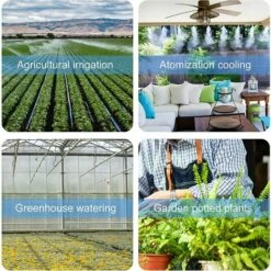 OSQI Connecteur De Tuyau D'irrigation De Jardin, Raccords En T Barbelés Irrigation Goutte à Goutte Pour Tube D'irrigation De 1/2" à 1/4" Accessoires D'arrosage à 6 Voies, Noir 11 OSQI Connecteur De Tuyau D'irrigation De Jardin, Raccords En T Barbelés Irrigation Goutte à Goutte Pour Tube D'irrigation De 1/2" à 1/4" Accessoires D'arrosage à 6 Voies, Noir -Promos Raccord d'arrosage Magasin 65504293 5