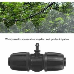 OSQI 0 Pièces De Haute Qualité 16mm à 4/7 Connecteur De Té Barbelé De Verrouillage De Jardin Pour L'irrigation De Jardin De Tuyau De PE -Promos Raccord d'arrosage Magasin 65504324 3