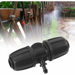 OSQI 0 Pièces De Haute Qualité 16mm à 4/7 Connecteur De Té Barbelé De Verrouillage De Jardin Pour L'irrigation De Jardin De Tuyau De PE -Promos Raccord d'arrosage Magasin 65504324 5