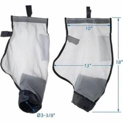 OSQI Lot De 2 Sacs De Nettoyage De Piscine En Maille De Nylon Avec Fermeture éclair Tout Usage, Pièces De Rechange Pour Nettoyeur De Piscine Polaris 360 380 -Promos Raccord d'arrosage Magasin 65504326 2