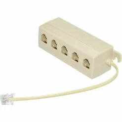 OSQI Voies Prise 6P4C RJ11 Téléphone Téléphone Modulaire Jack Ligne Répartiteur Adaptateur Beige 1-in-5-out 10 OSQI Voies Prise 6P4C RJ11 Téléphone Téléphone Modulaire Jack Ligne Répartiteur Adaptateur Beige 1-in-5-out -Promos Raccord d'arrosage Magasin 65506429 4