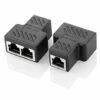 OSQI Adaptateur De Connecteurs Répartiteurs RJ45 - Coupleur Répartiteur Ethernet Double Prise HUB Interface Contact Fiche Modulaire Lot De 2 (Remarque : Deux Ports Ne Peuvent Pas Fonctionner En Même Temps) 1 OSQI Adaptateur De Connecteurs Répartiteurs RJ45 - Coupleur Répartiteur Ethernet Double Prise HUB Interface Contact Fiche Modulaire Lot De 2 (Remarque : Deux Ports Ne Peuvent Pas Fonctionner En Même Temps) -Promos Raccord d'arrosage Magasin 65506813 1