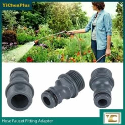 HELLO KITTY BAIN 2 Pièces G1/2 Filetage Mâle Connecteur Rapide Mamelon Tuyau D'arrosage Robinet Mamelon Adaptateur Outil D'irrigation -Promos Raccord d'arrosage Magasin 65626590 3