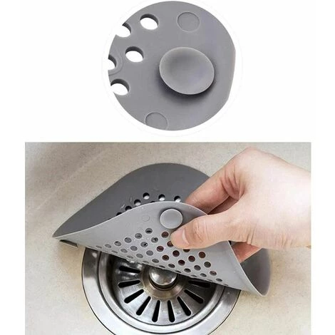 MERéTéET Lot De 2 Filtres Colorés En Silicone Pour évier De Cuisine 6 MERéTéET Lot De 2 Filtres Colorés En Silicone Pour évier De Cuisine – Image 4