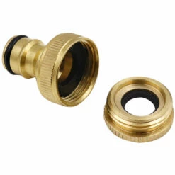 DONTODENT Connecteur De Robinet Mélangeur Rond Raccord Standard Réglable Connecteur De Mamelon De Robinet 4 à 6 Points Connecteur De Type Mamelon Plaqué Cuivre Tuyau De Pistolet à Eau De Lavage De Voiture Connexion Rapide, Connexion Sans Fuite Durable Et Antirouill 9 DONTODENT Connecteur De Robinet Mélangeur Rond Raccord Standard Réglable Connecteur De Mamelon De Robinet 4 à 6 Points Connecteur De Type Mamelon Plaqué Cuivre Tuyau De Pistolet à Eau De Lavage De Voiture Connexion Rapide, Connexion Sans Fuite Durable Et Antirouill -Promos Raccord d'arrosage Magasin 65869312 3