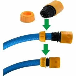 QERSTA Embout Tuyau Arrosage 10pcs, Embout Tuyau D'Arrosage, Jardin En Plastique Raccords D'Arrosage Rapides, Raccord Arrosage, Embout Arrosage, Raccord Tuyau, Jardin Raccords D'Arrosage Rapides 10 QERSTA Embout Tuyau Arrosage 10pcs, Embout Tuyau D'Arrosage, Jardin En Plastique Raccords D'Arrosage Rapides, Raccord Arrosage, Embout Arrosage, Raccord Tuyau, Jardin Raccords D'Arrosage Rapides -Promos Raccord d'arrosage Magasin 65977207 4