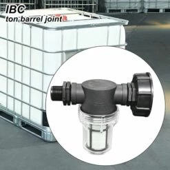 OSQI Robinet Raccord Cuve 1000 L, Articulation De Tuyau De Jardin Pour Collecteurs D'eau De Pluie Avec Fonction De Filtre,S60x6 Adaptateur De Réservoir D'eau IBC (3/4'' Fil Extérieur) 9 OSQI Robinet Raccord Cuve 1000 L, Articulation De Tuyau De Jardin Pour Collecteurs D'eau De Pluie Avec Fonction De Filtre,S60x6 Adaptateur De Réservoir D'eau IBC (3/4'' Fil Extérieur) -Promos Raccord d'arrosage Magasin 65989162 3