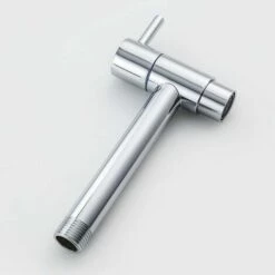 KAEJYIUT Robinet Mural En Laiton Pour Eau Froide, Lavabo, Serpillière, Robinets De Machine à Laver, Robinets De Jardin, Finition Chromée -Promos Raccord d'arrosage Magasin 66211794 3