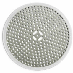 FVO Drain De Douche, Filtre De Cheveux, Filtre Pour Bonde De Douche, Grille Douche Anti Cheveux, Couverture De Drain Filtre à Évier, Attrape-Cheveux Douche Drain - Acier Inoxydable Argent Et Silicone 1