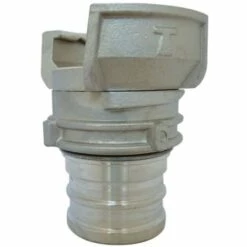 MULTITANKS Demi Raccord Symétrique Guillemin, Pompier, à Douille à Gorges Pour Colliers - Aluminium - DN 40 X 45mm