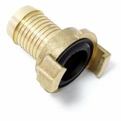 WILTEC Laiton Bec Raccord De Tuyau D'eau, Rapide DN25 (1")