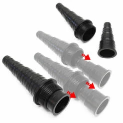 WILTEC SunSun Raccord De Tuyau/Embout à étages 19/25/32/38mm (3/4"/1"/1 1/4"/1 1/2") Tuyau De Piscine -Promos Raccord d'arrosage Magasin 808293 3